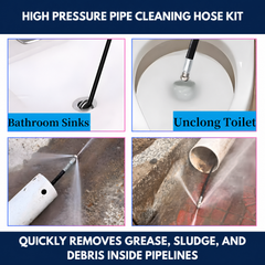 High Pressure Pipe Cleaning Hose Kit view 6
