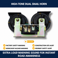 High-Tone Dual Snail Horn view 3