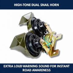 High-Tone Dual Snail Horn view 5