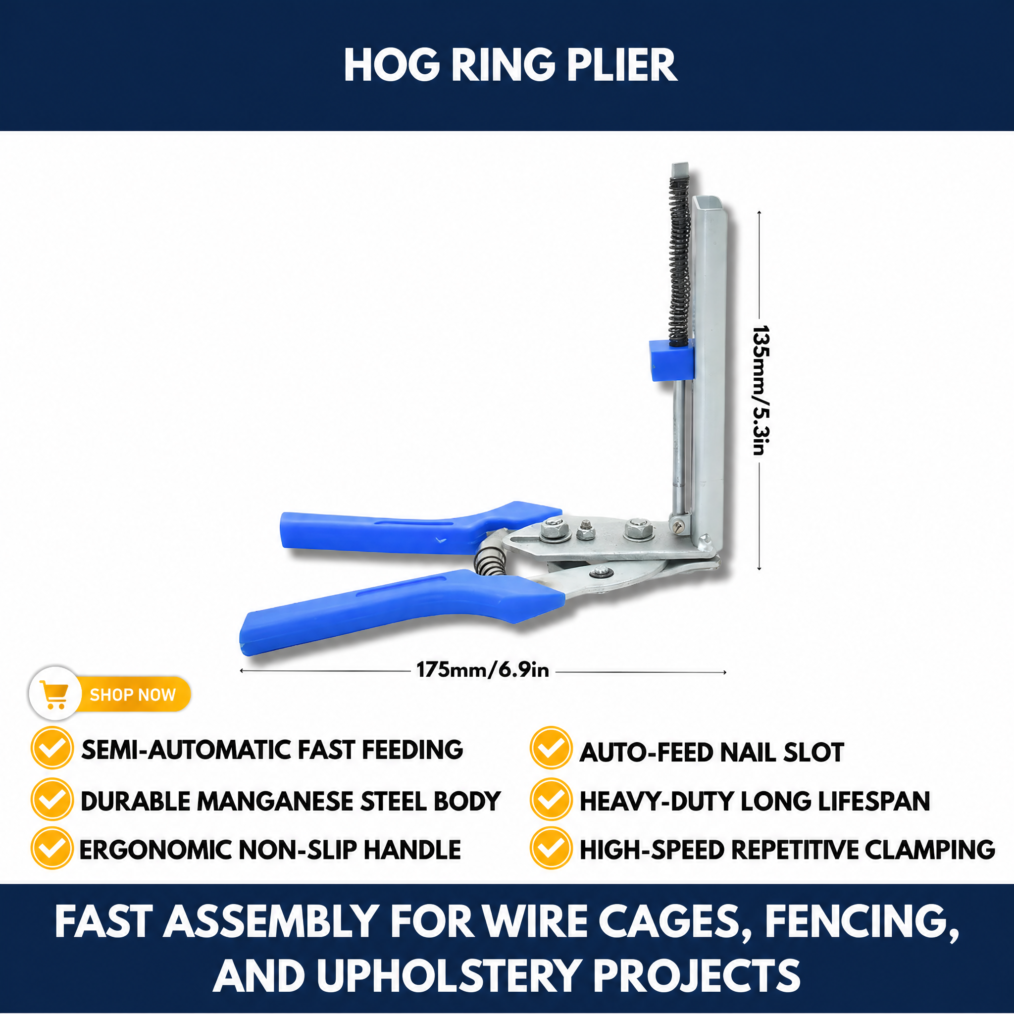 Hog Ring Plier