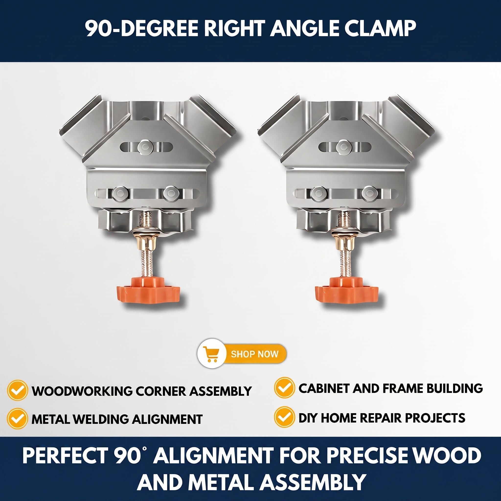 90-Degree Right Angle Clamp — QMT