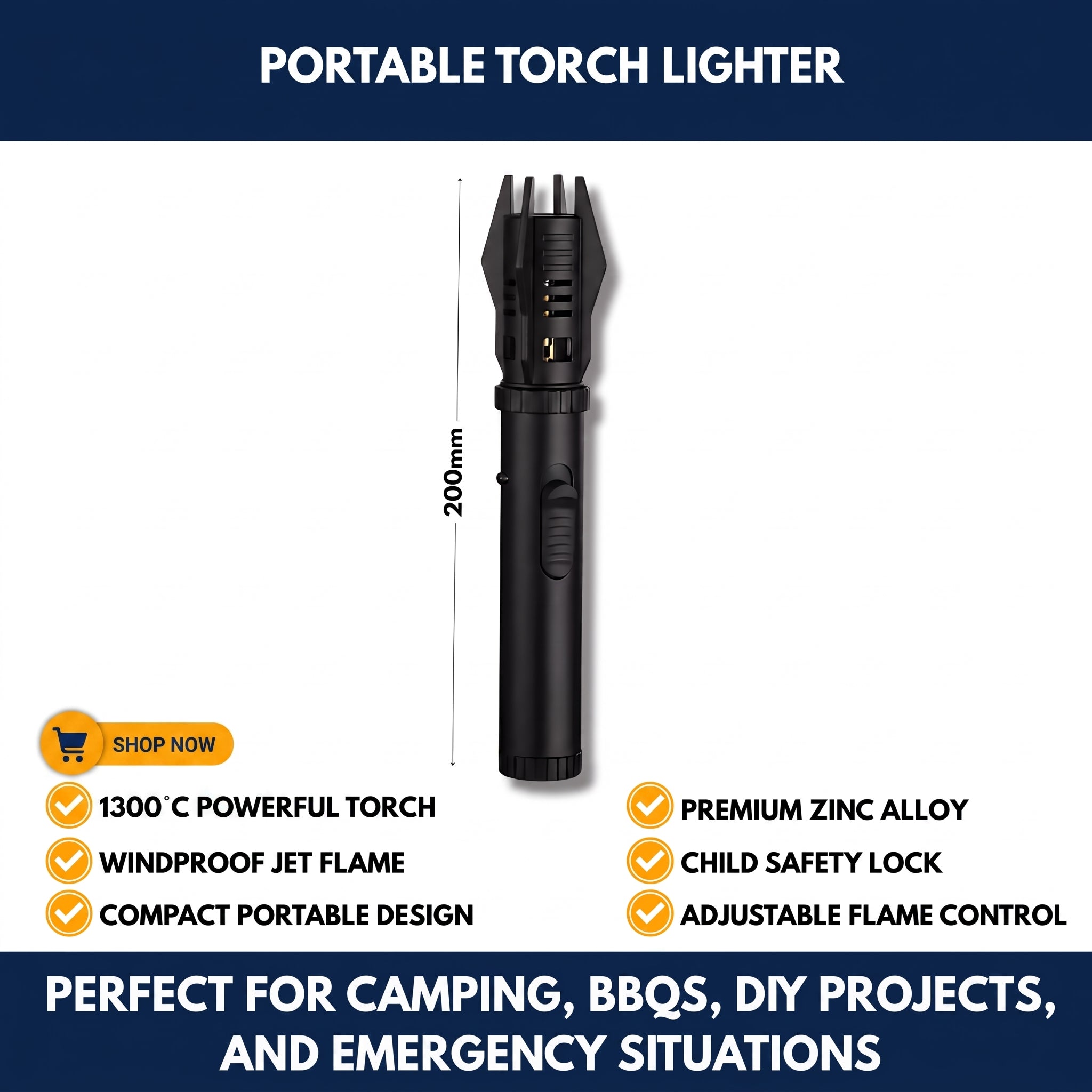 Portable Torch Lighter — QMT