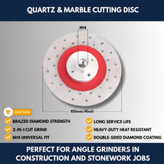 Quartz & Marble Cutting Disc view 2