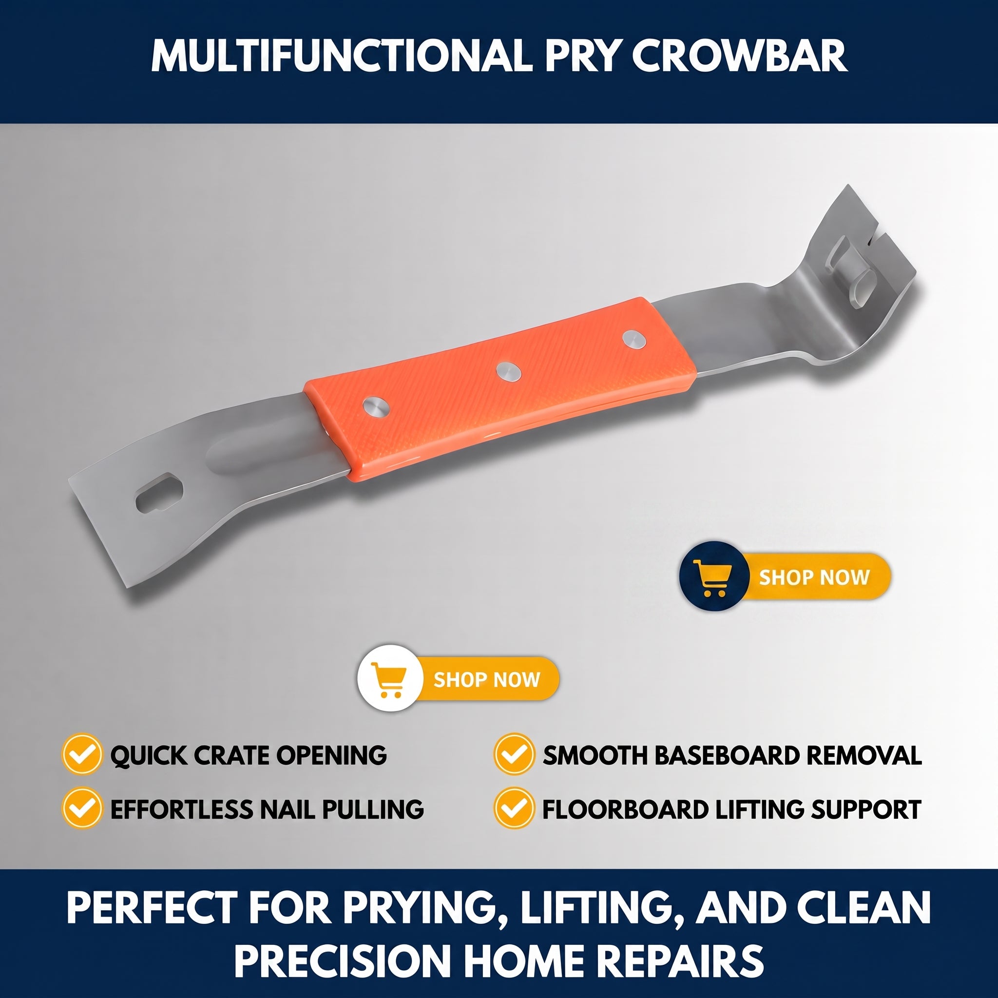 Multifunctional Pry Crowbar — QMT