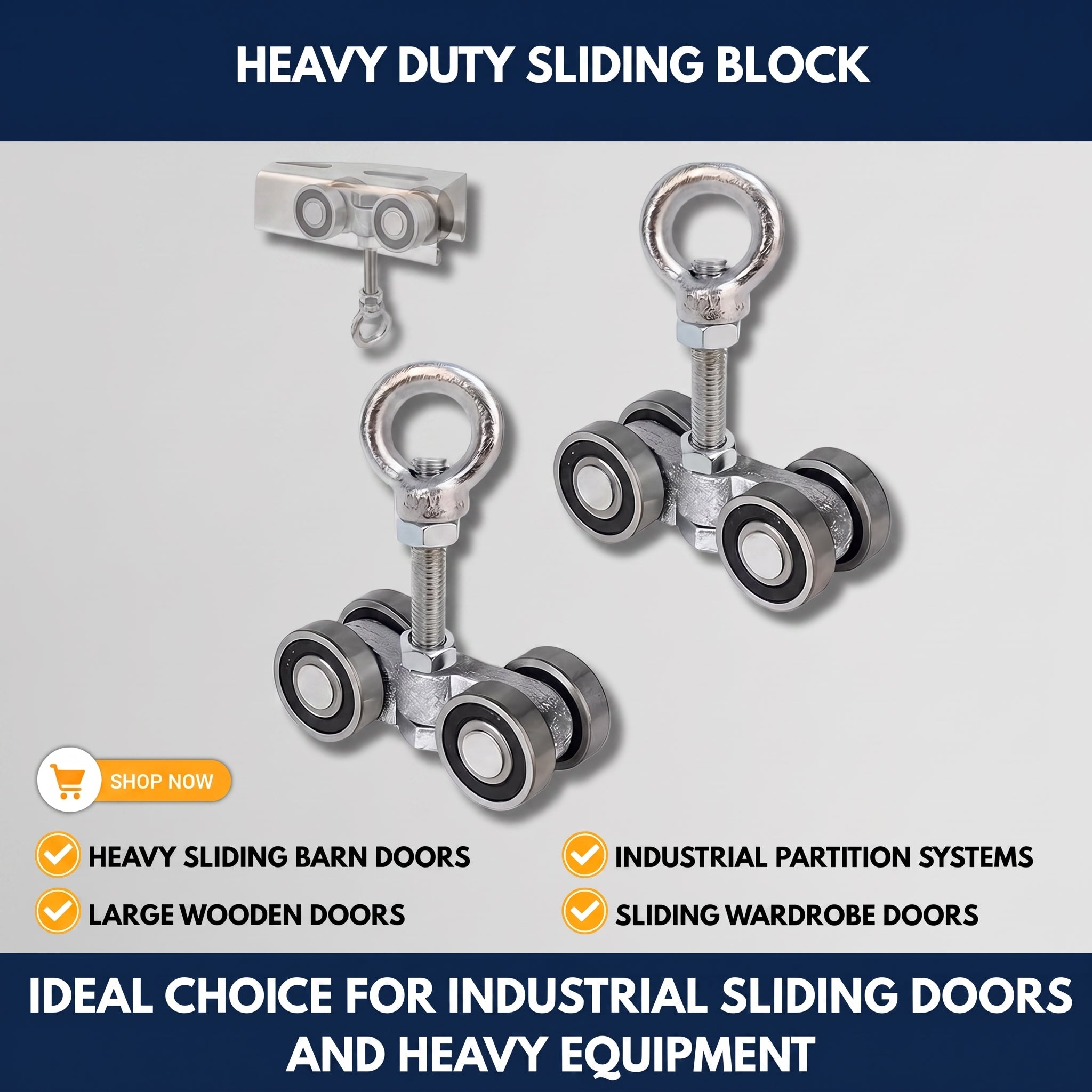 Heavy Duty Sliding Block — QMT