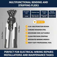 Multifunctional Bending And Stripping Pliers view 2