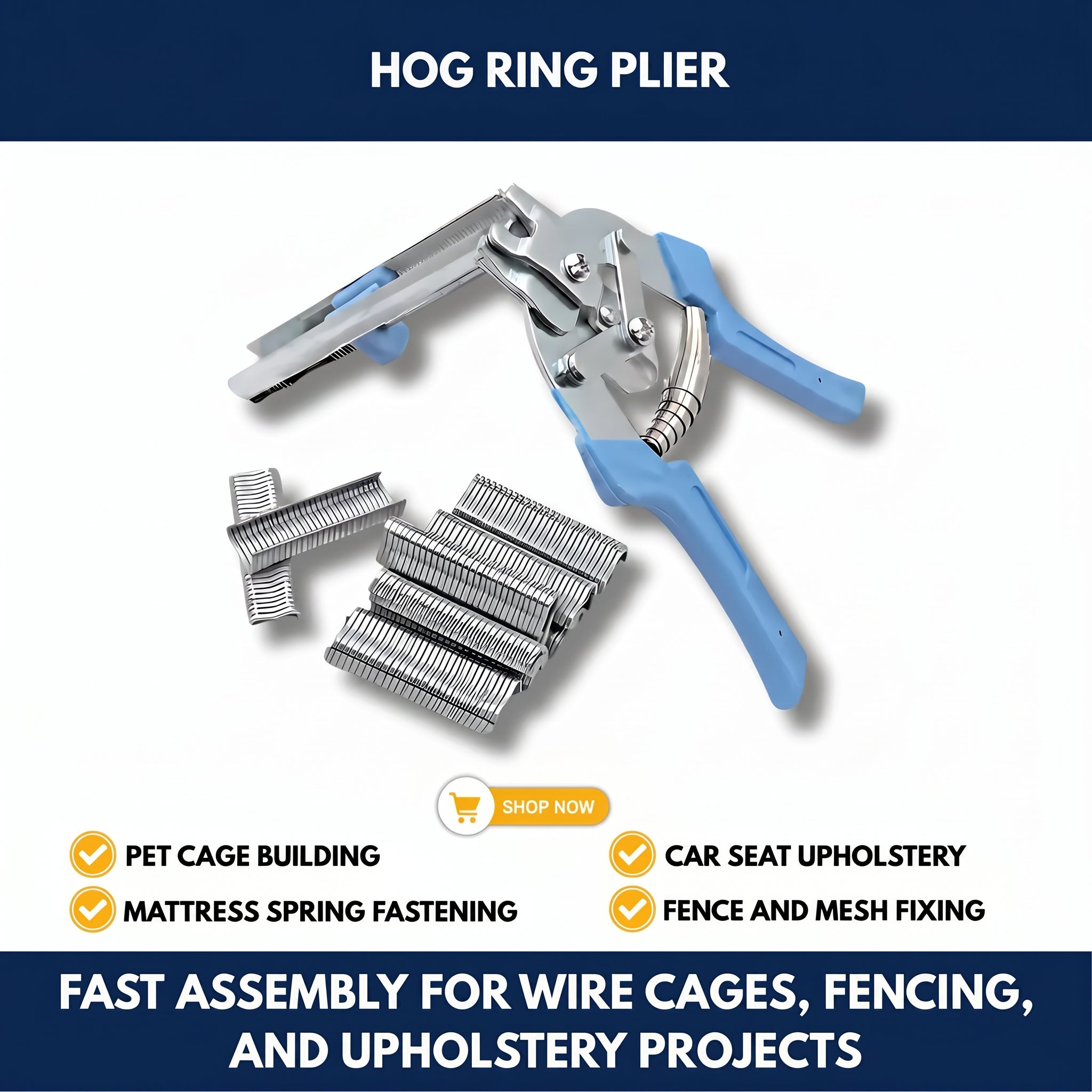 Hog Ring Plier — QMT