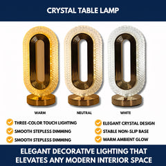 Crystal Table Lamp view 2