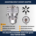 Adjustable Bolt Socket Adapter