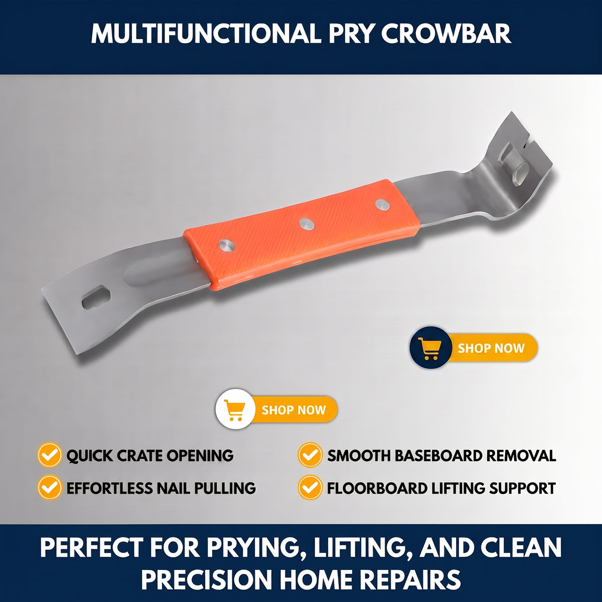 Multifunctional Pry Crowbar