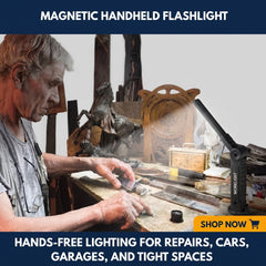 Magnetic Handheld Flashlight view 1