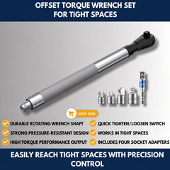Offset Torque Wrench Set For Tight Spaces view 1
