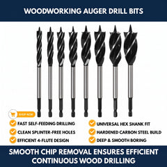 Woodworking Auger Drill Bits view 1