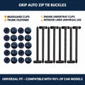 Grip Auto Zip Tie Buckles