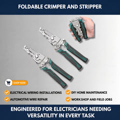 Foldable Crimper And Stripper view 1