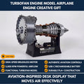 Turbofan Engine Model Airplane Engine Creative Gift