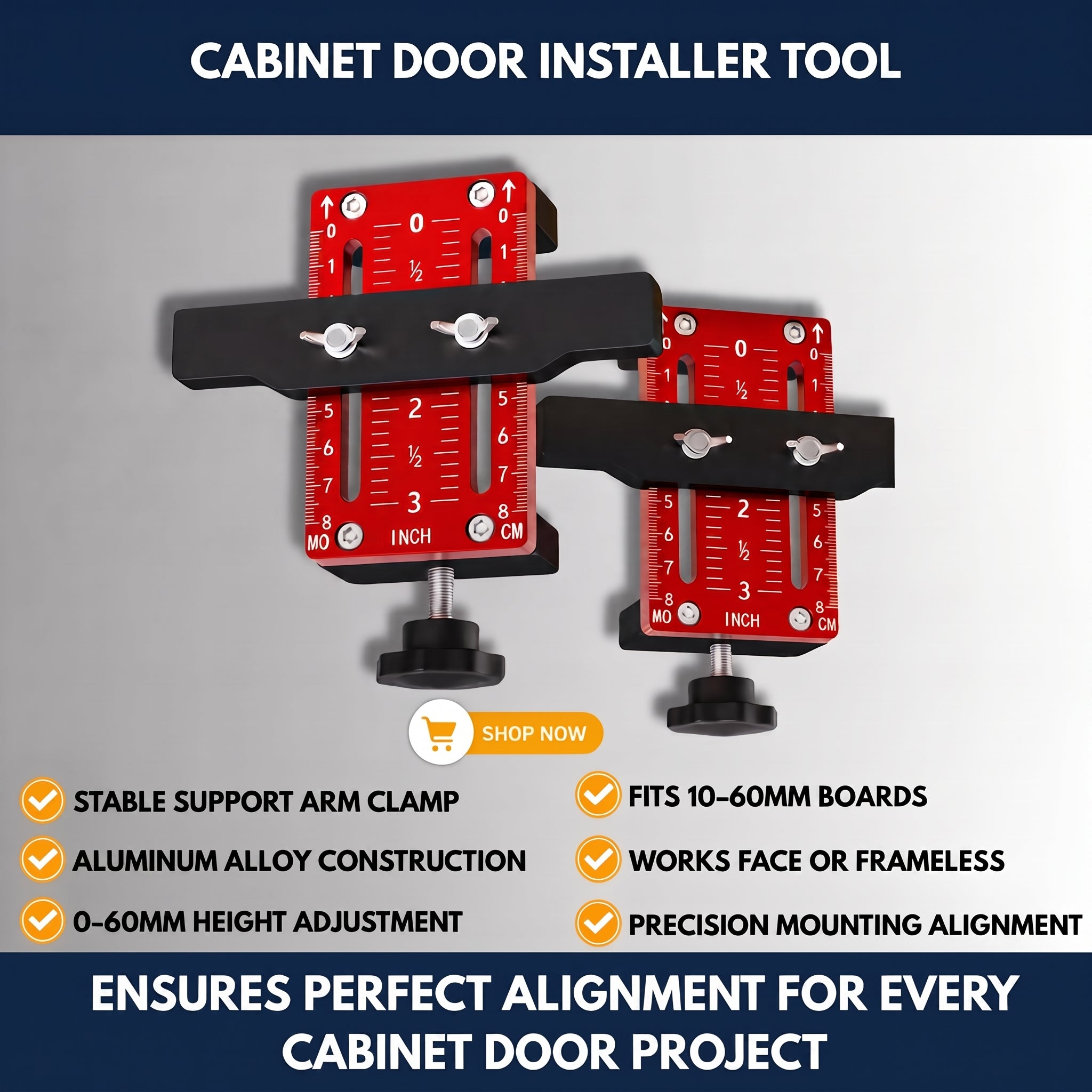 Cabinet Door Installer Tool — QMT