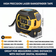High Precision Laser Rangefinder Tape view 1