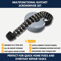 Multifunctional Ratchet Screwdriver Set