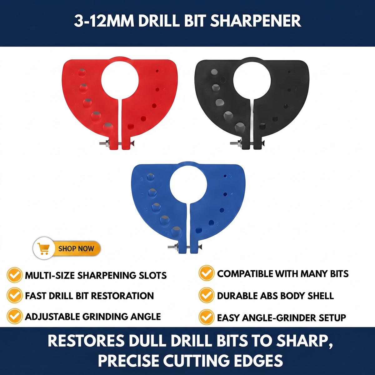 3-12mm Drill Bit Sharpener