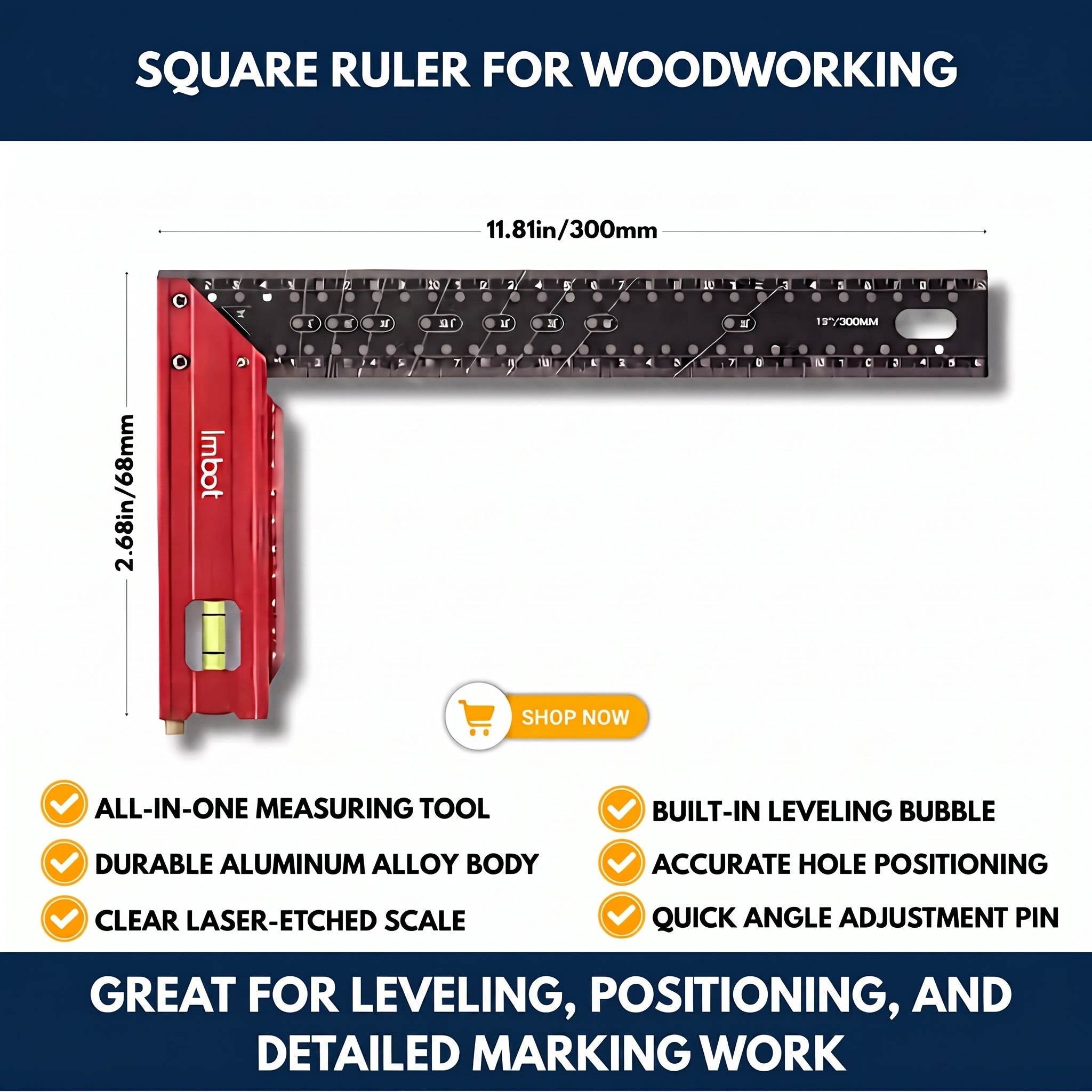 Square Ruler For Woodworking — QMT