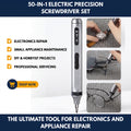 50-in-1 Electric Precision Screwdriver Set