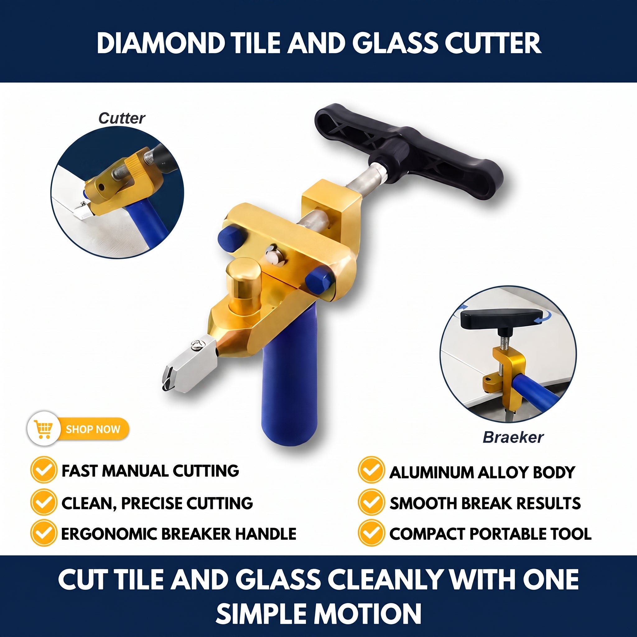 Diamond Tile And Glass Cutter — QMT