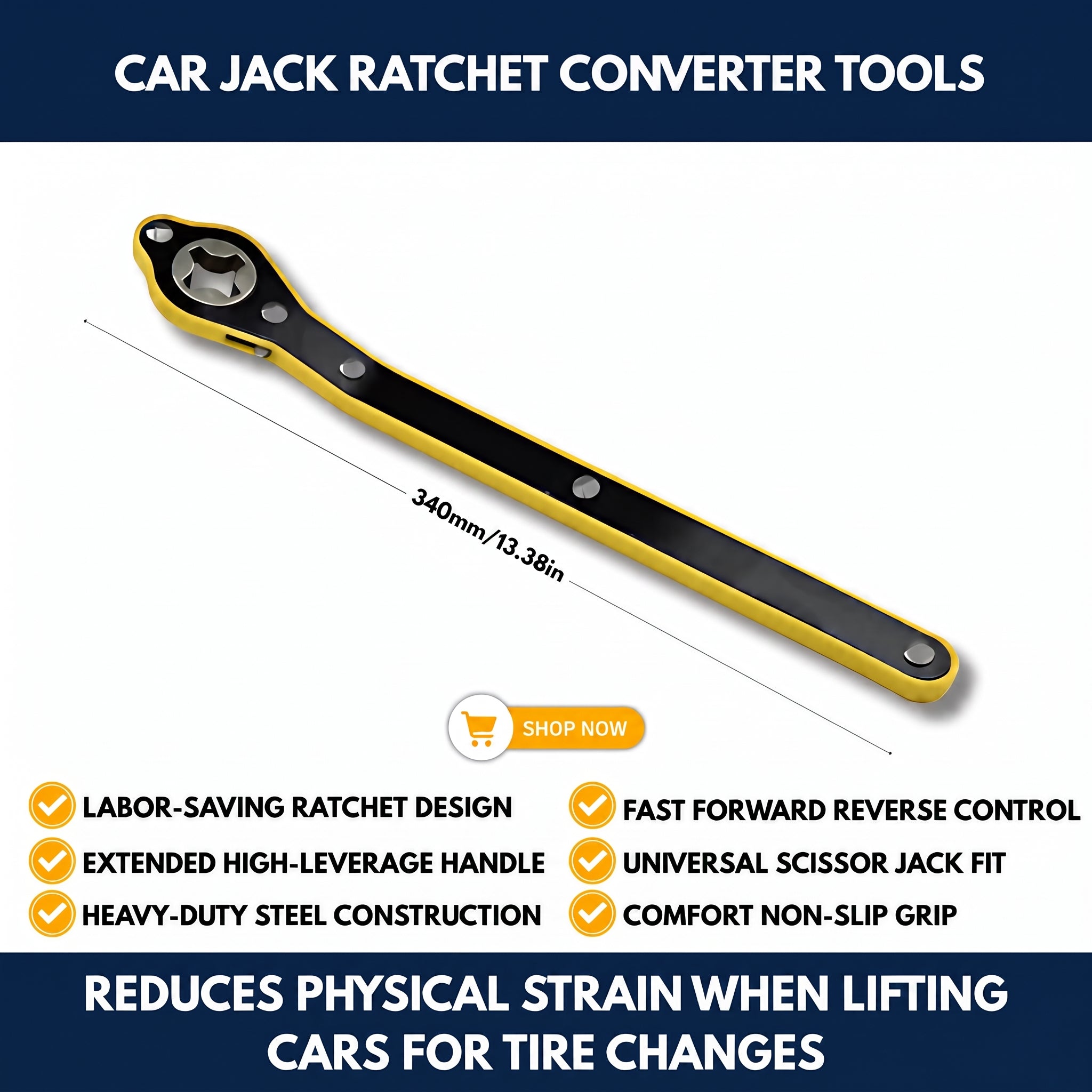 Car Jack Ratchet Converter Tools — QMT