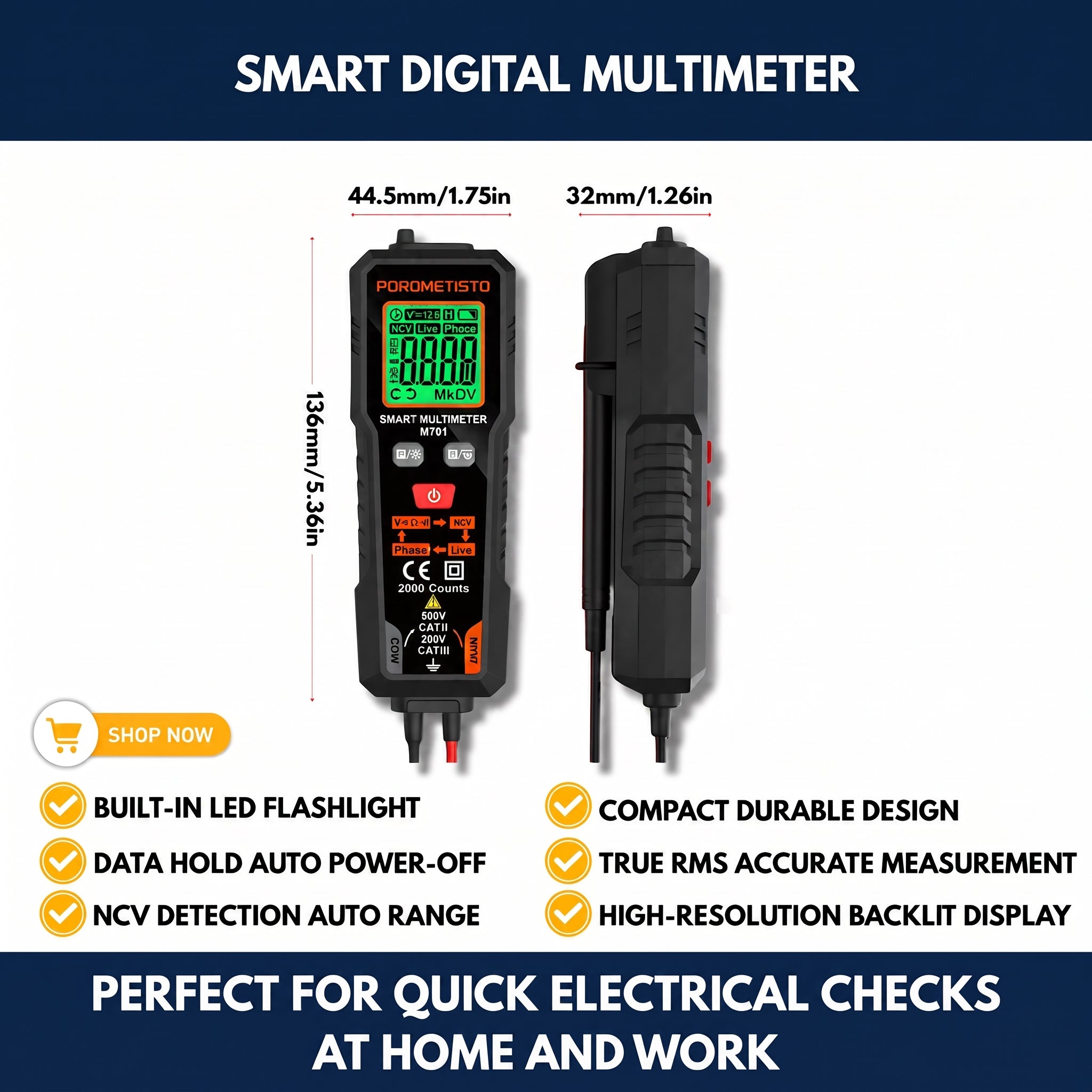 Smart Digital Multimeter — QMT