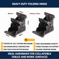 Heavy-Duty Folding Hinge