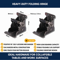 Heavy-Duty Folding Hinge view 1