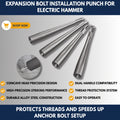 Expansion Bolt Installation Punch for Electric Hammer