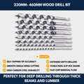 230mm- 460mm Wood Drill Bit