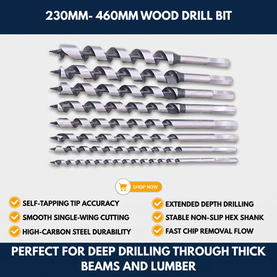 230mm- 460mm Wood Drill Bit