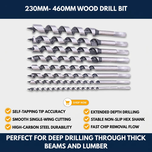 230mm- 460mm Wood Drill Bit — QMT