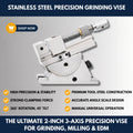 2-Inch Stainless Steel Precision Grinding Vise