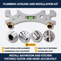 Plumber's Adjustable Leveling And Installation Kit