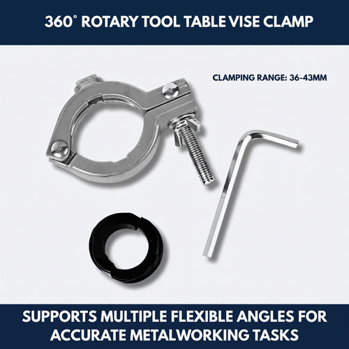 360° Rotary Tool Table Vise Clamp — QMT