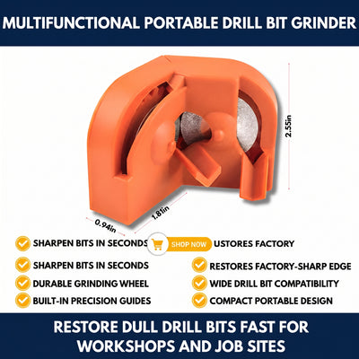 Multifunctional Portable Drill Bit Grinder