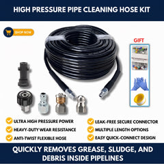 High Pressure Pipe Cleaning Hose Kit view 1