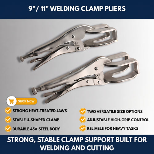 9"/ 11" Welding Clamp Pliers — QMT