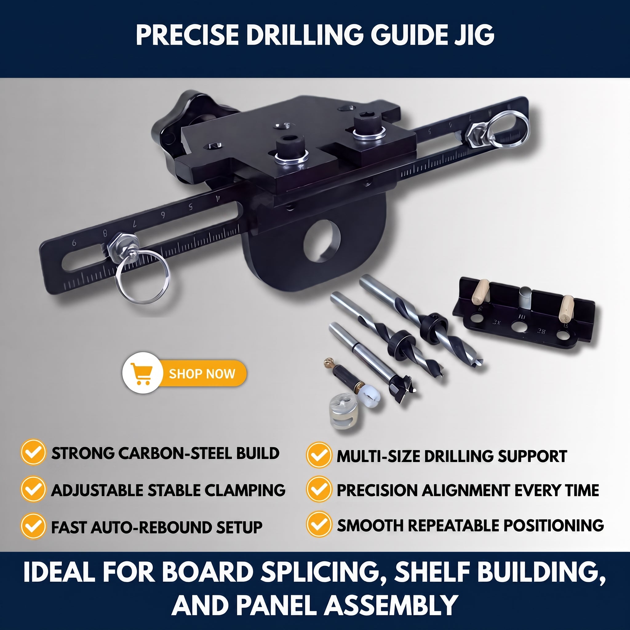 Precise Drilling Guide Jig — QMT