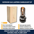 Outdoor Gas Lantern Candlelight Kit