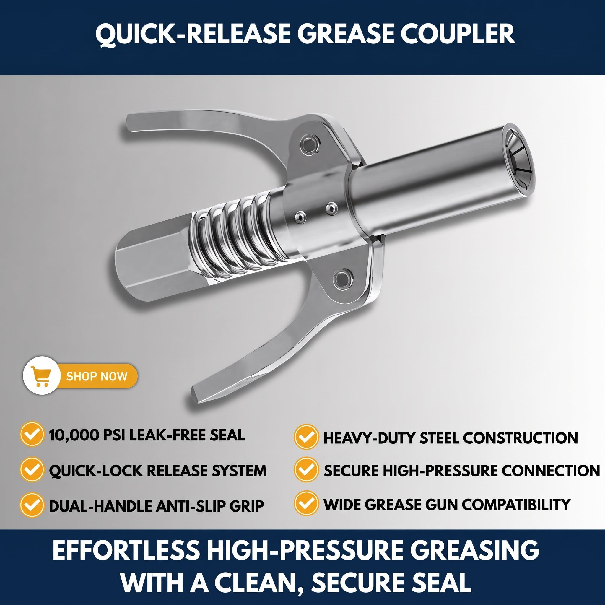 Quick-Release Grease Coupler — QMT