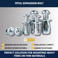 Petal Expansion Bolt