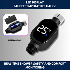 LED Display Faucet Temperature Gauge view 4