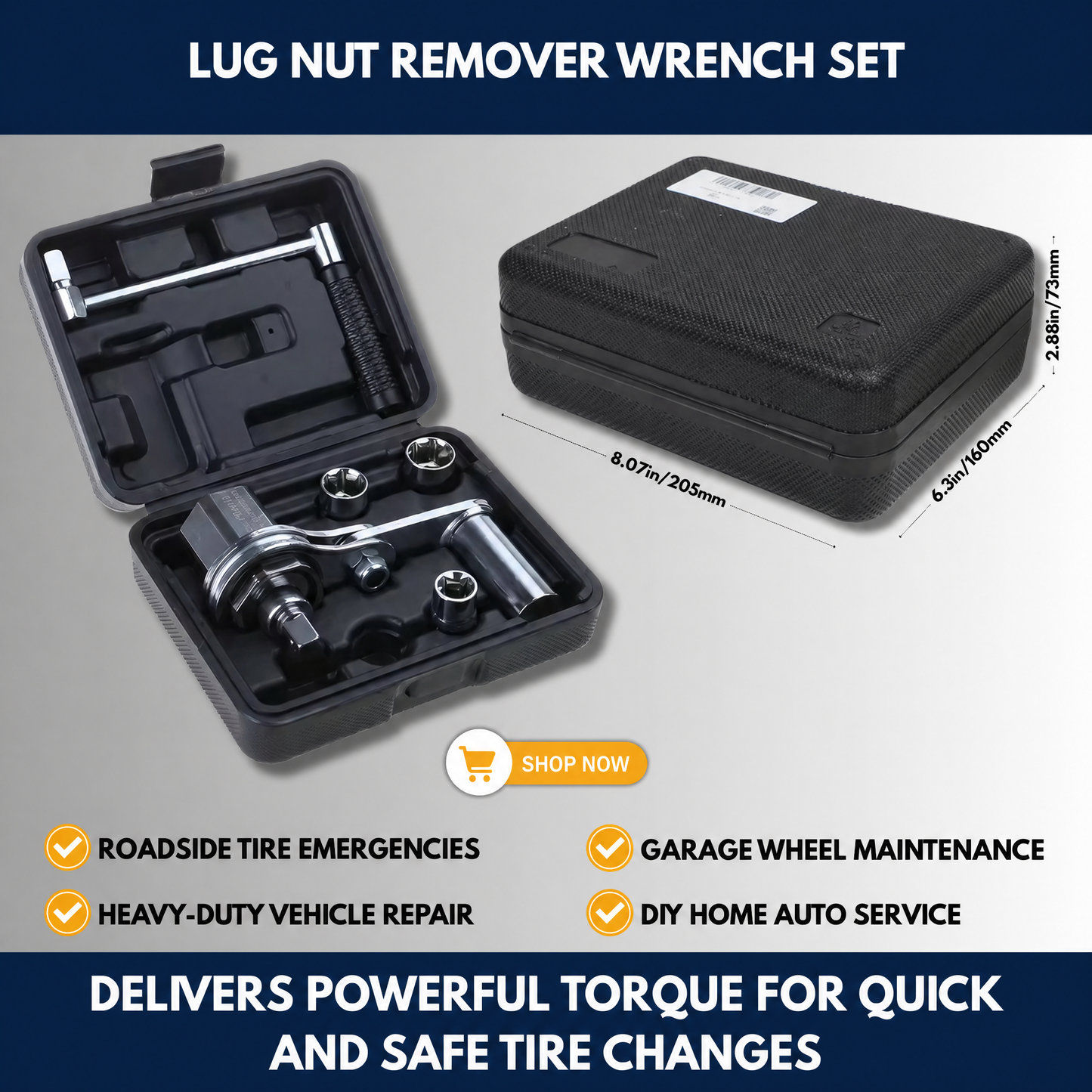 Lug Nut Remover Wrench Set