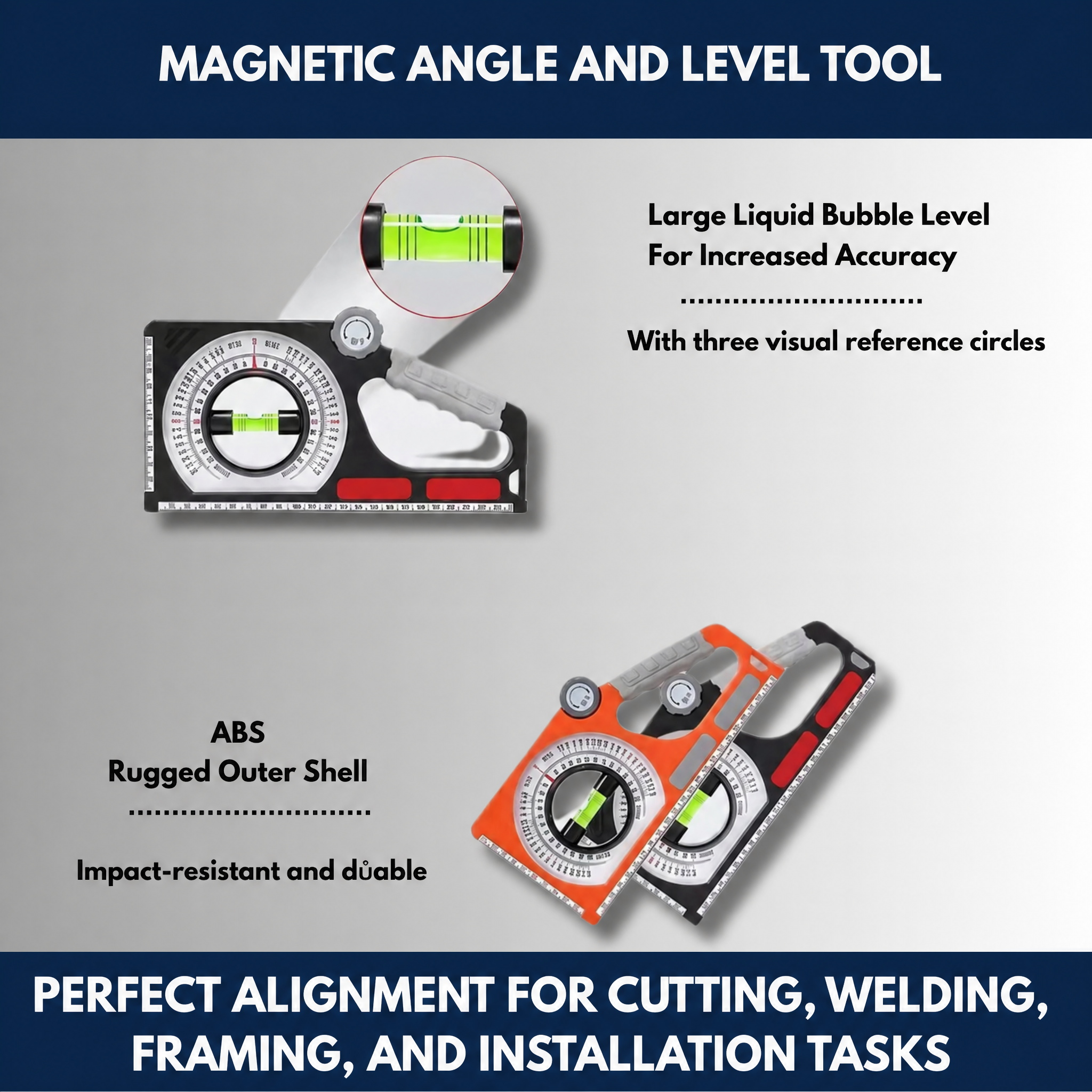 Magnetic Angle and Level Tool