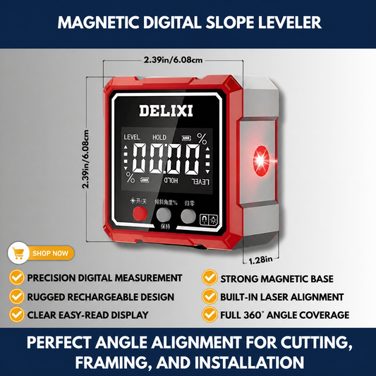 Magnetic Digital Slope Leveler