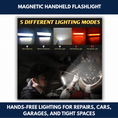 Magnetic Handheld Flashlight view 4